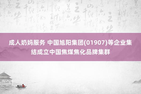 成人奶妈服务 中国旭阳集团(01907)等企业集结成立中国焦煤焦化品牌集群