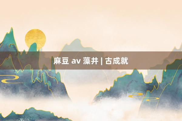 麻豆 av 藻井 | 古成就